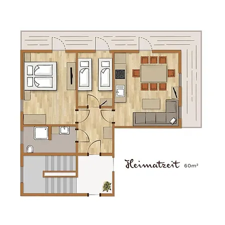 Bio-Holzhaus und Landhaus Heimat Ramsau am Dachstein Zimmer foto