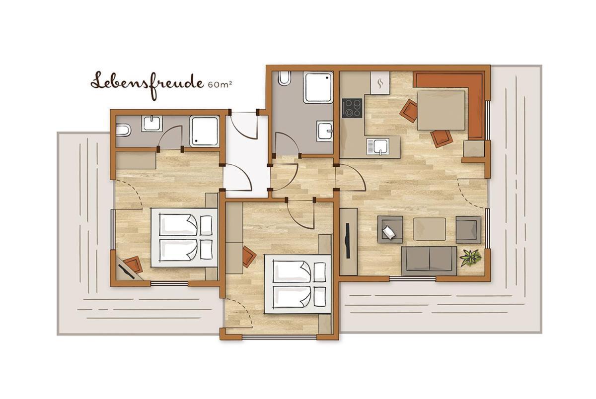 Apartment Bio-holzhaus Und Landhaus Heimat *